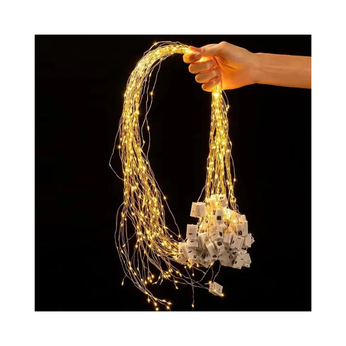 Cadena de alambre de cobre, 2 metros