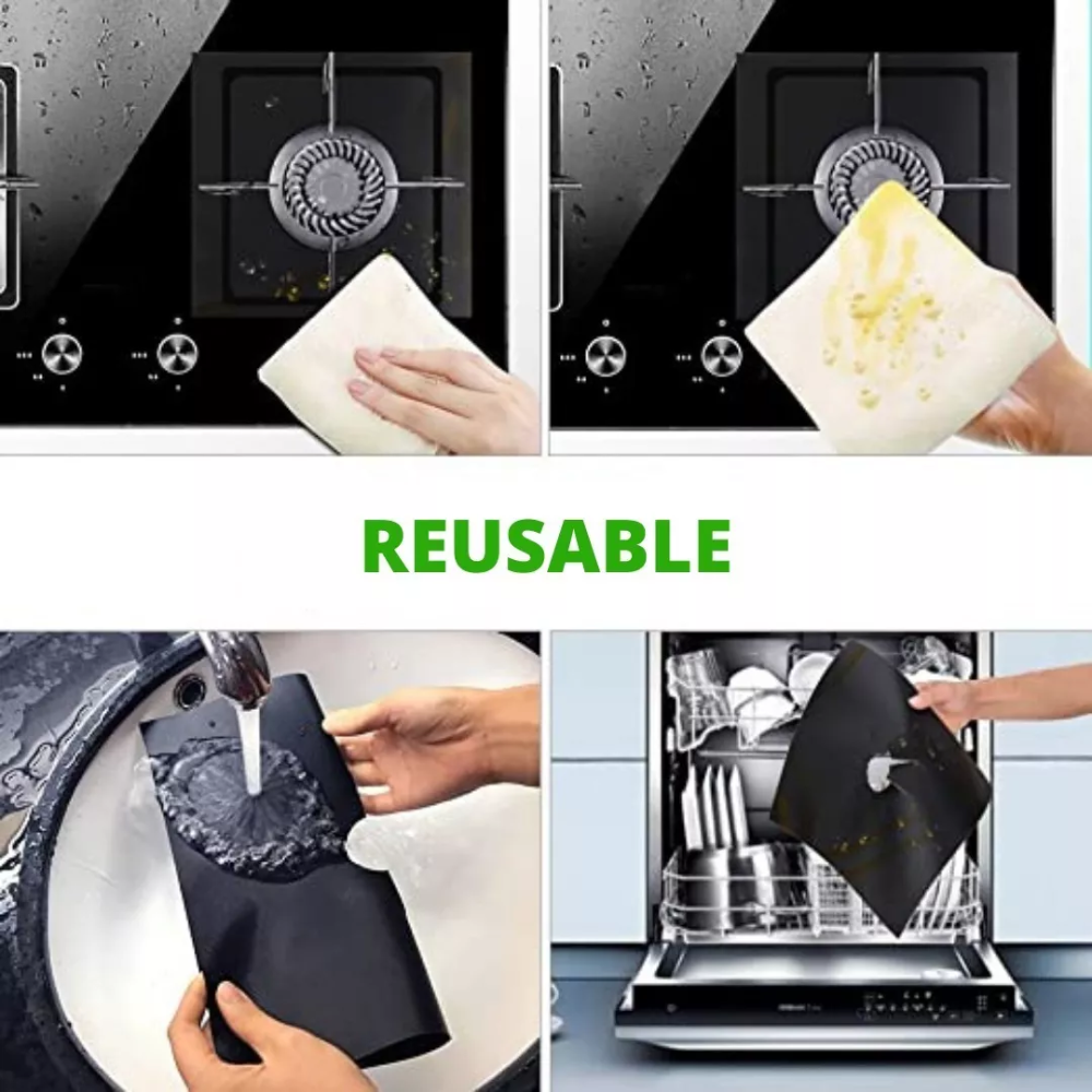 4 Protectores De Estufa Cocina