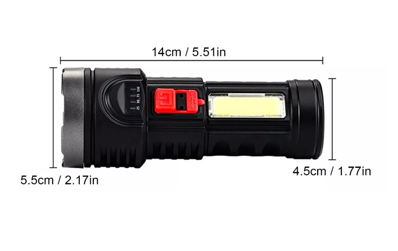 LINTERNA LED ULTRA BRILLANTE XHP50