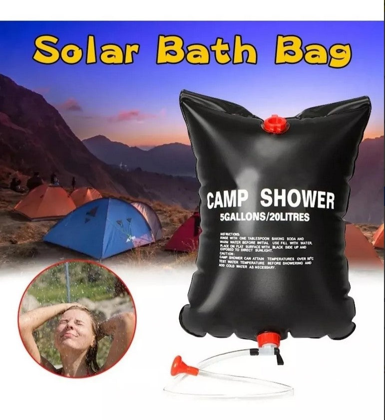 Ducha Portátil Solar Camping Playa 20 L