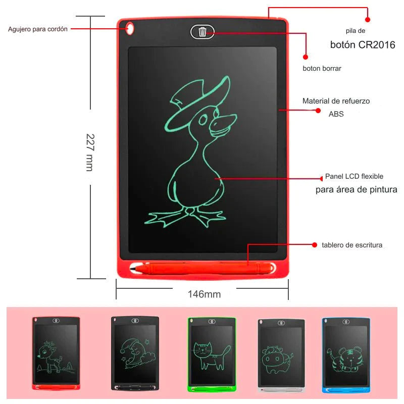 PIZARRA MAGICA TABLET 10 PULGADAS