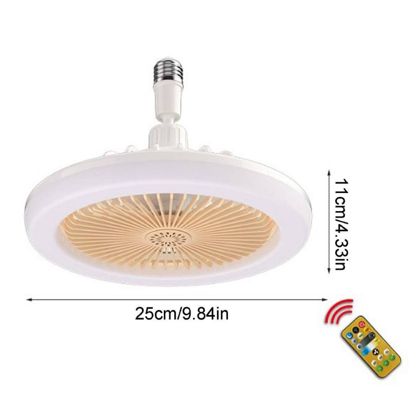 Ventilador De Techo Portátil LED