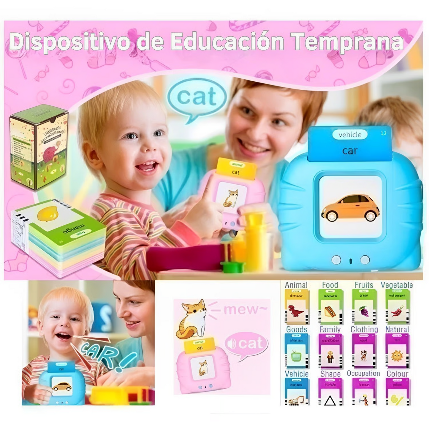 Juguete Aprendizaje Espanolingles Ninos