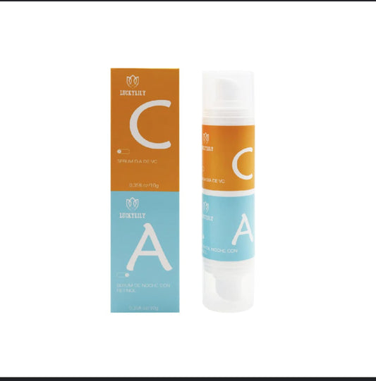 SERUM DE NOCHE Y DIA CON RETINOL