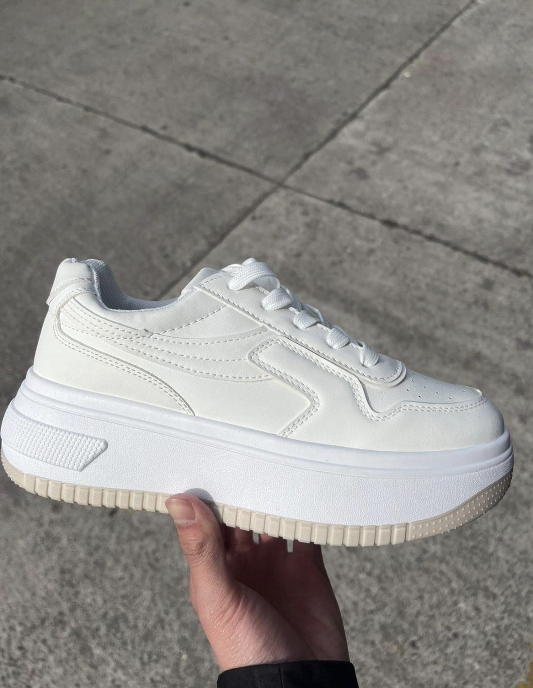Zapatillas con Plataforma Completa