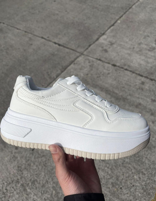 Zapatillas con Plataforma Completa